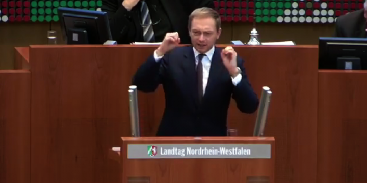 Christian Lindners Plädoyer für die Startup-Kultur